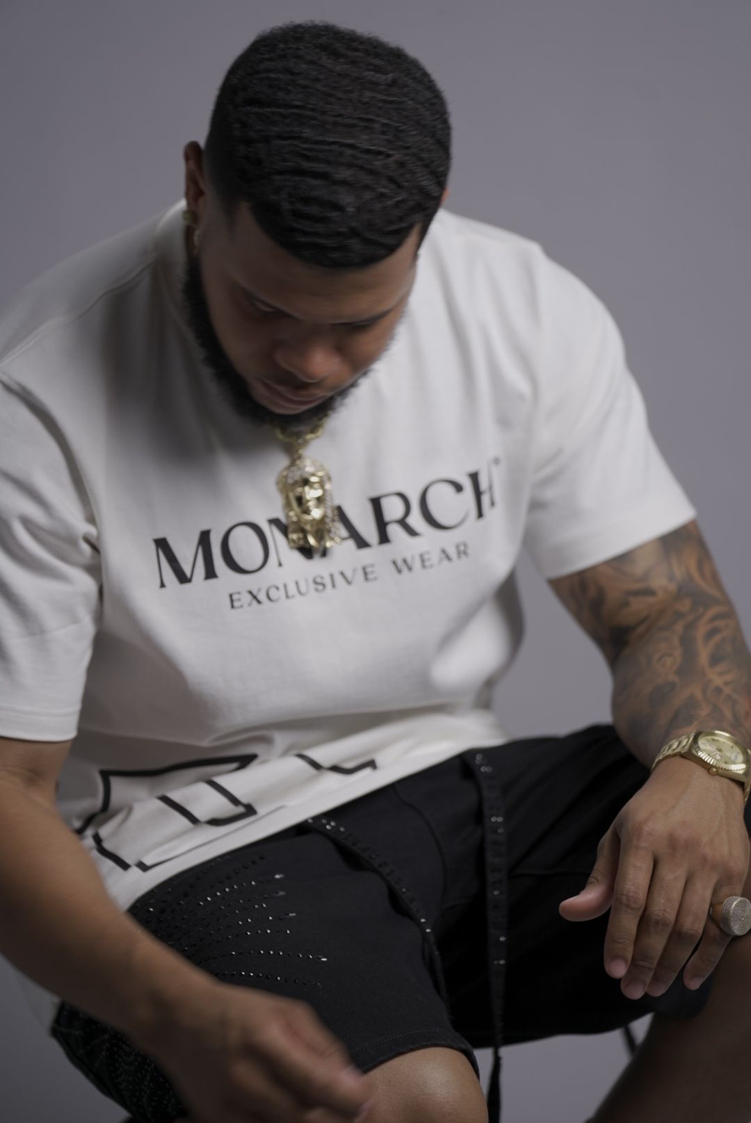 White Monarch® Luxury Tee