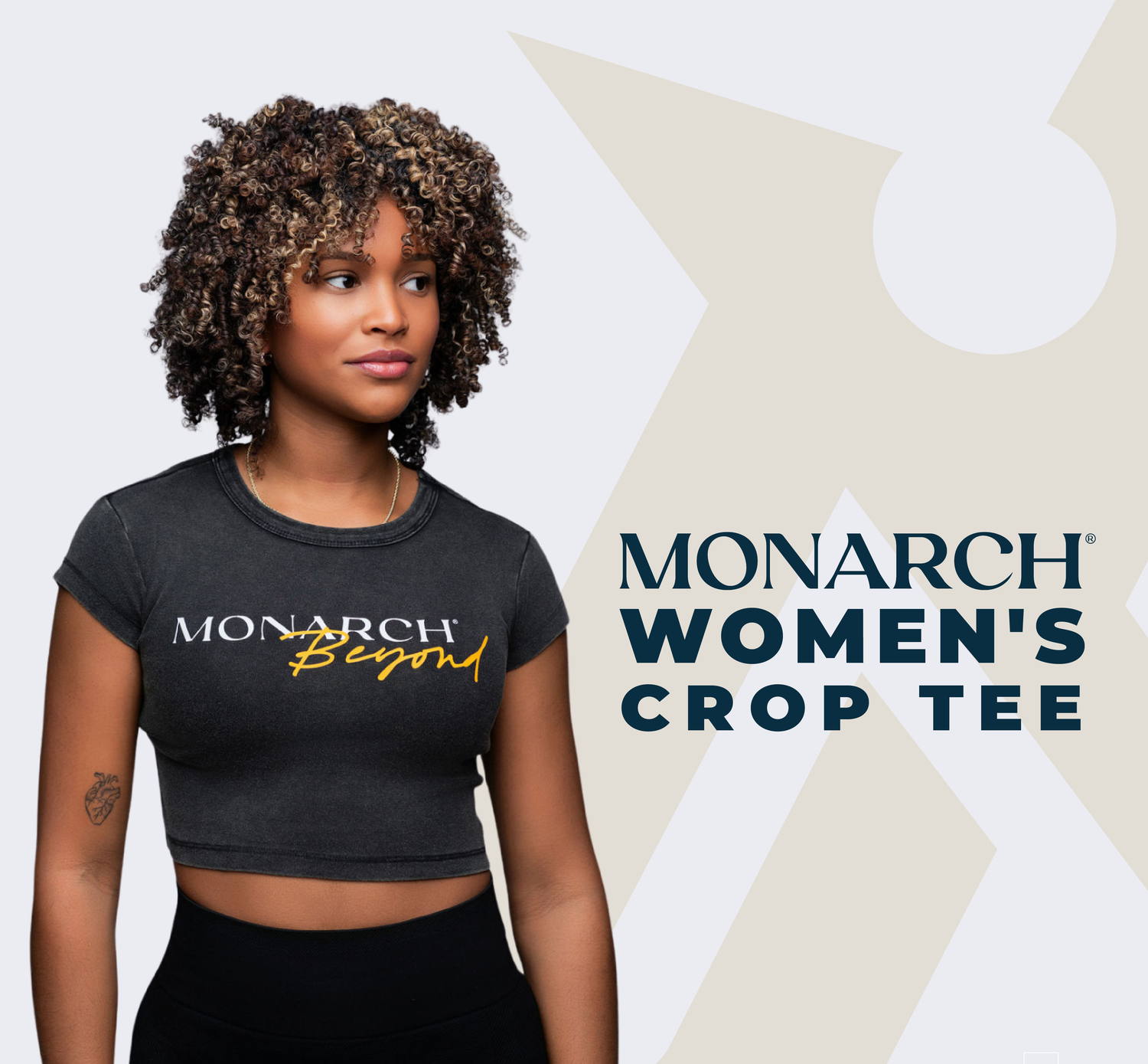 Monarch Women's Crop Tee
