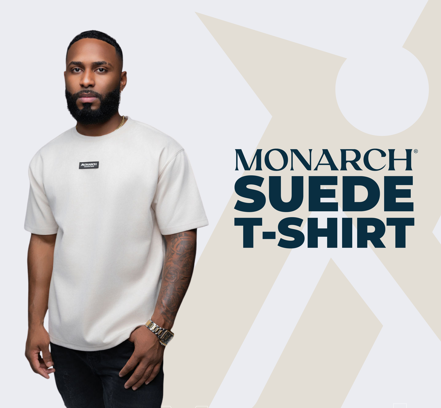The Monarch Suede" T-Shirt