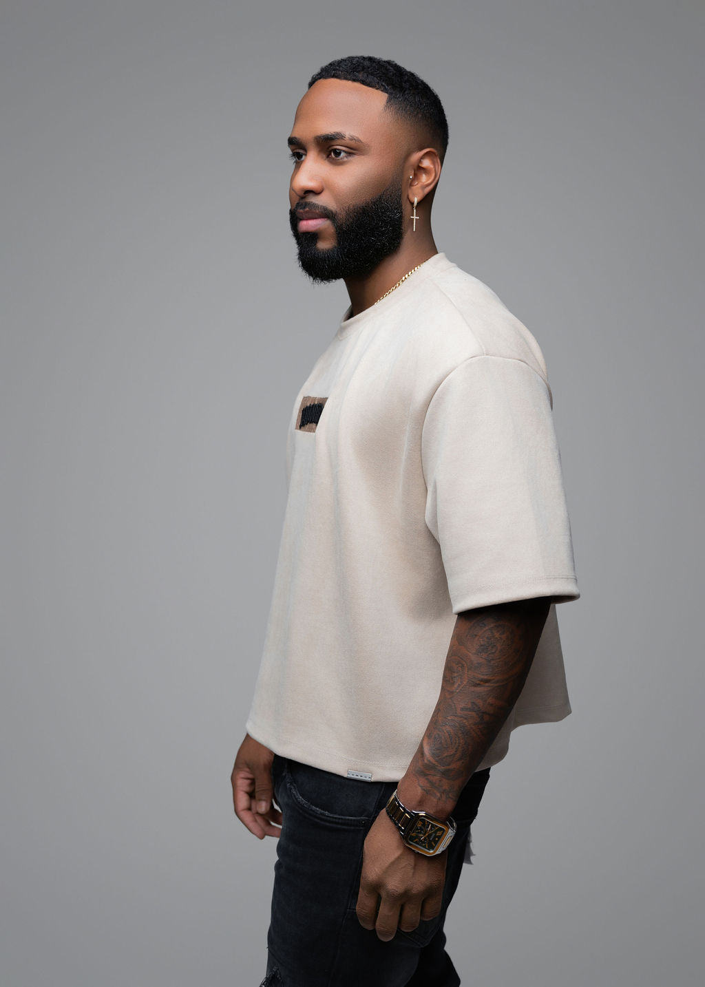 THE MONARCH®  Oversized Crop Tee