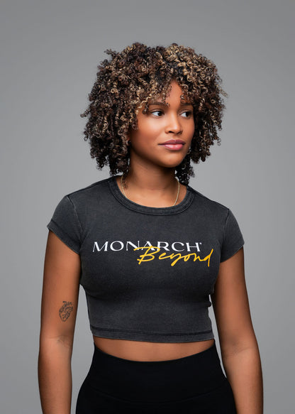 MONARCH®  Women's Crop Tee