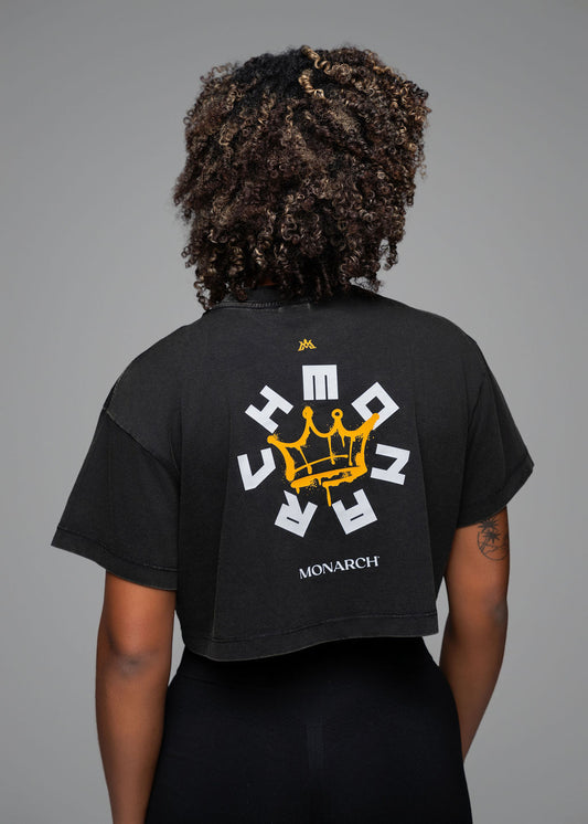 MONARCH®  Women's Crop Tee Oversize