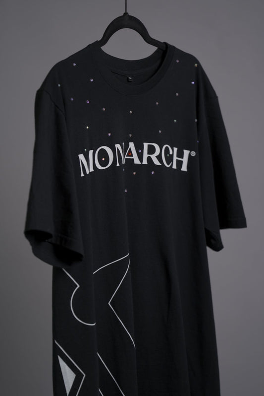 MONARCH® Black Oversized Tee